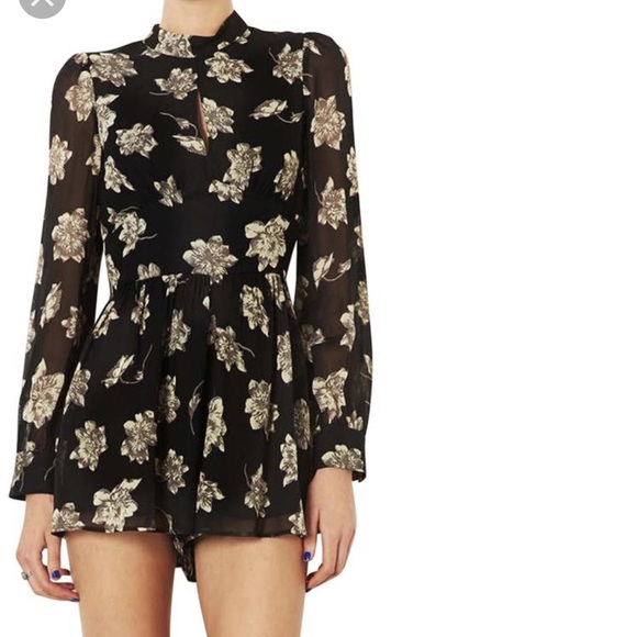 Topshop Pants - Top shop ghost flowers long sleeves jumper